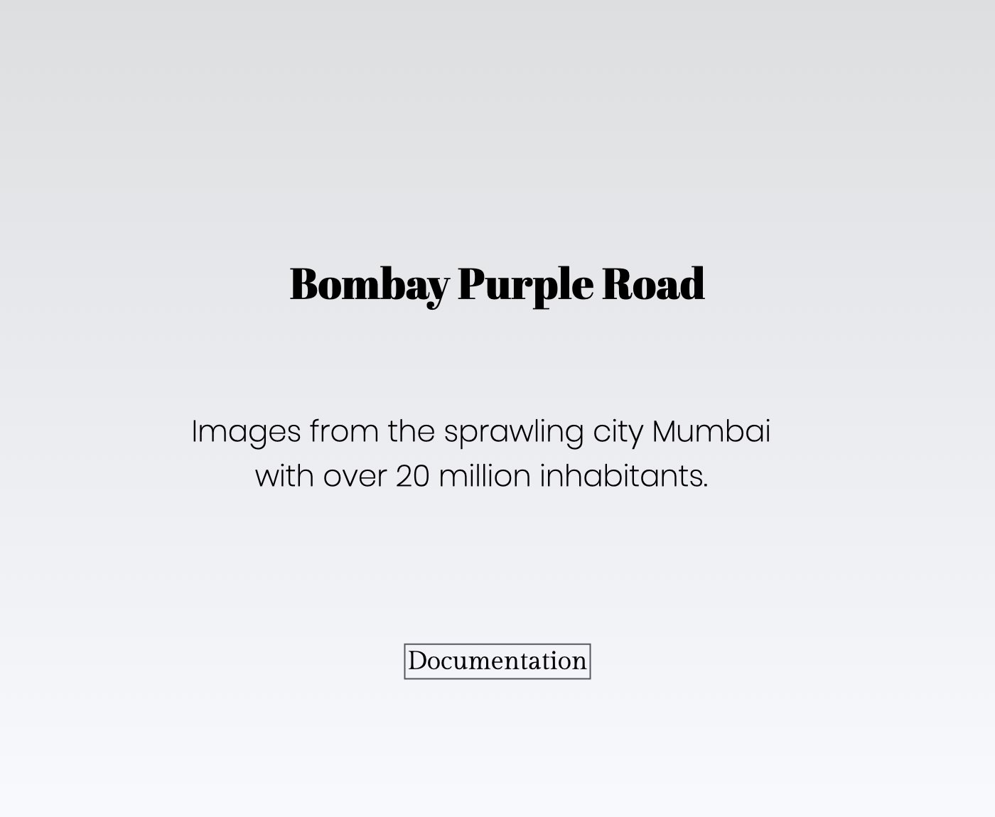Bombay Purple Road