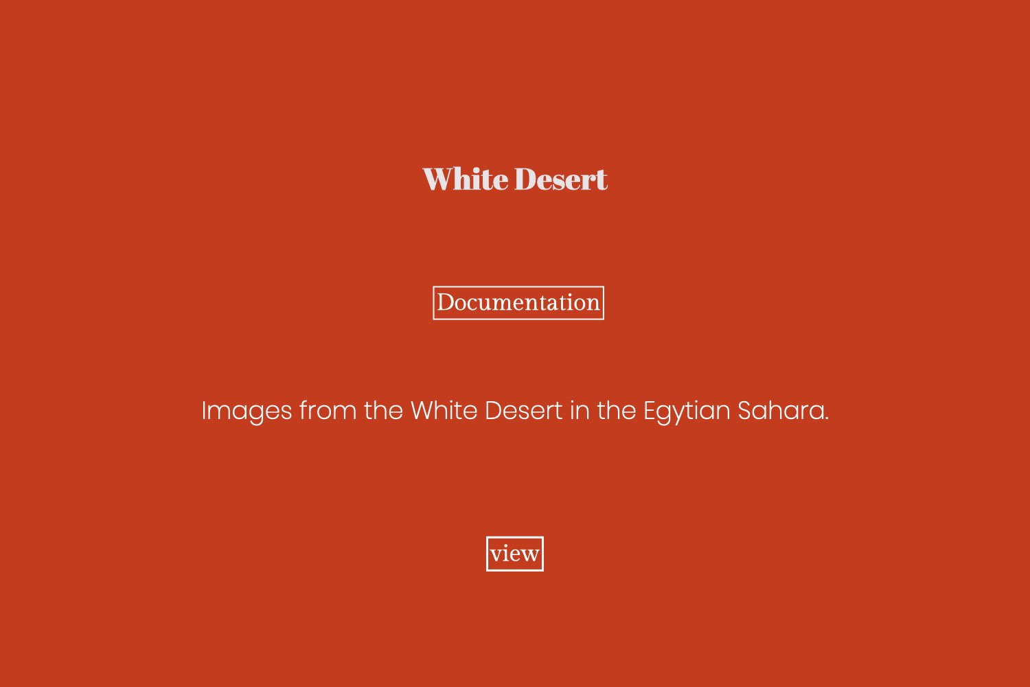 White Desert